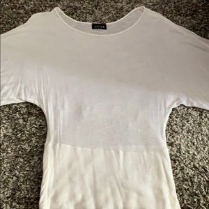 White Bell Sleeve Shirt